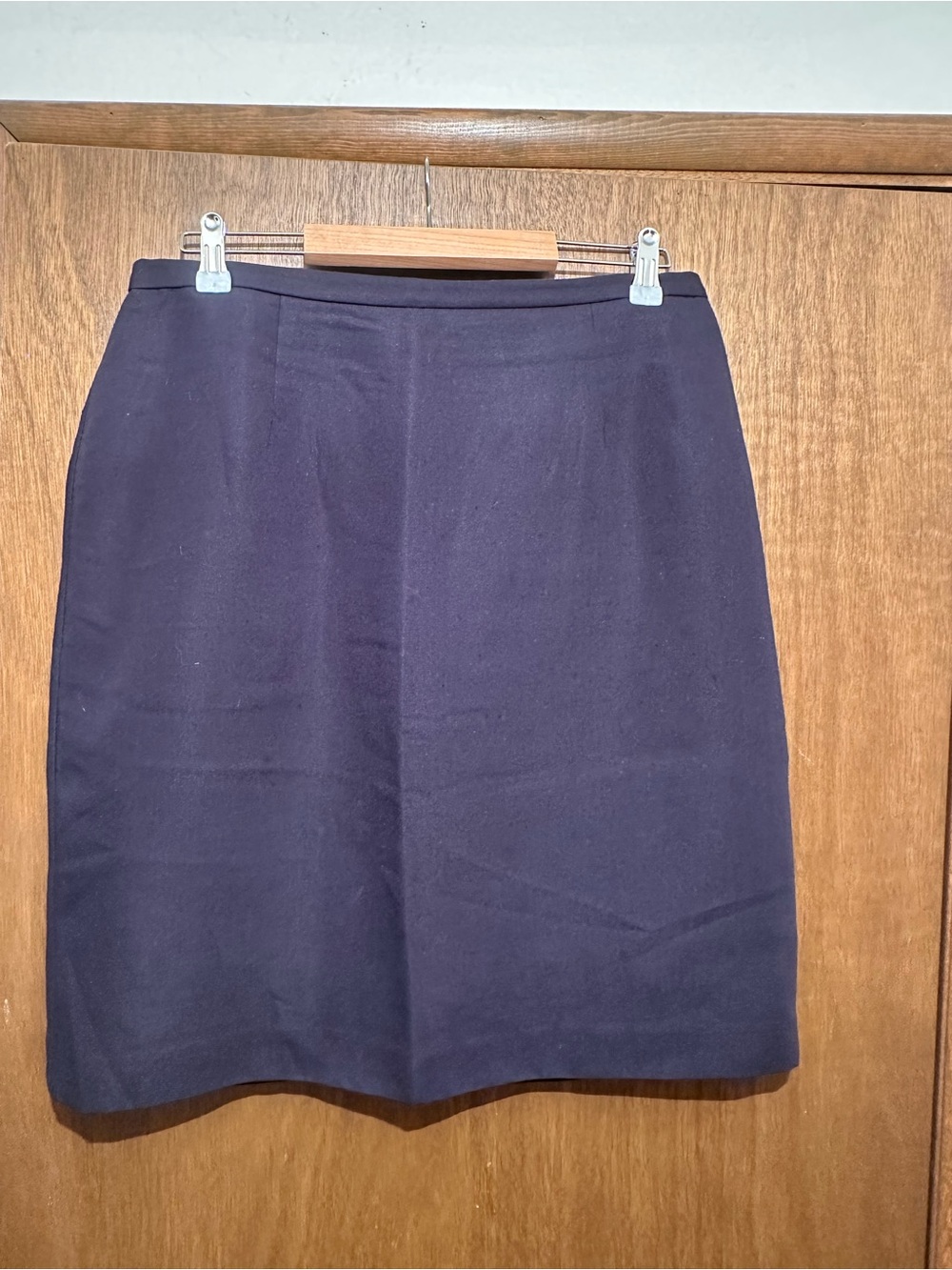 Laura Scott Navy Pencil Skirt